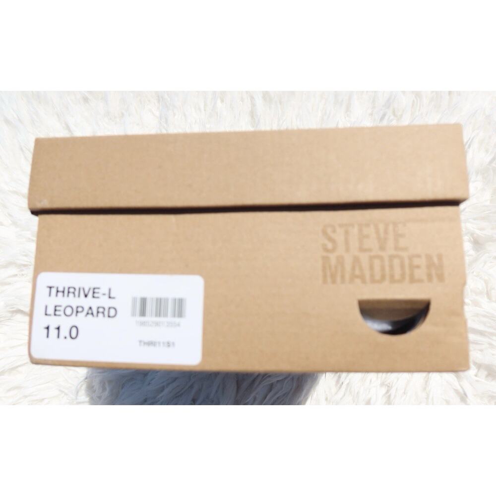 Steve Madden Leopard Pony Hair Pointed Toe Stiletto Heels Pumps Women’s 11 - Picture 4 of 8